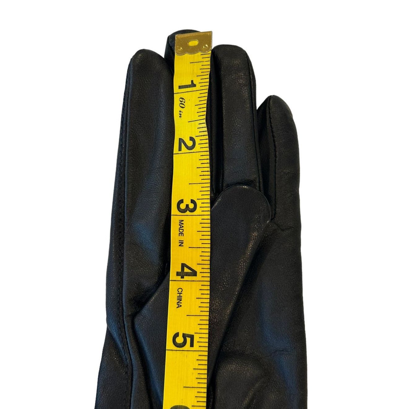 Ugg UGG Logo Leather Faux Fur Cuff Gloves S (Runs small in size) Size ONE SIZE - 8 Thumbnail