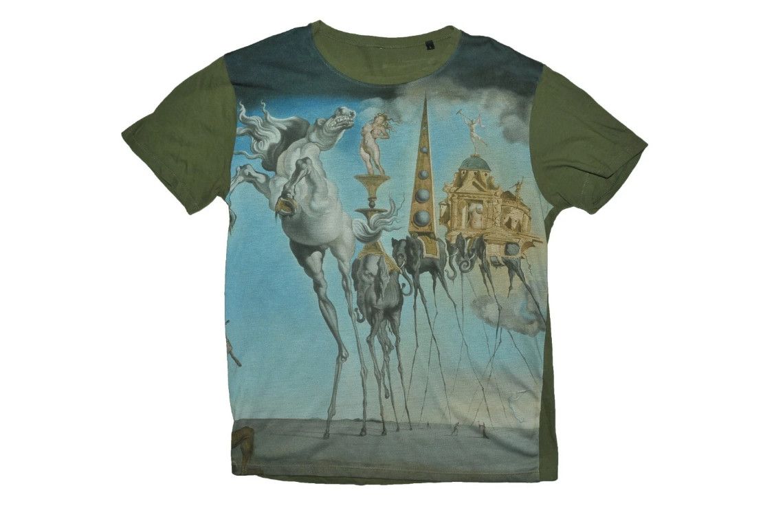 Other Vintage Salvador Dali The Temptation Painting T-shirt Size US L / EU 52-54 / 3 - 1 Thumbnail