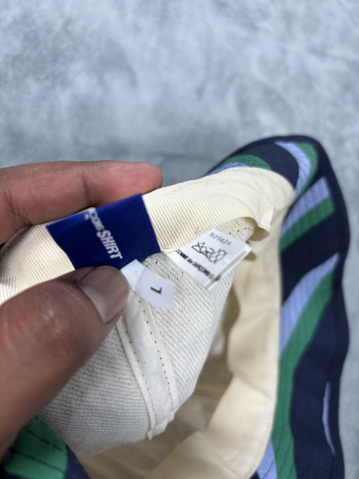 Comme des Garcons Comme des Garcons Stripe Hat Size ONE SIZE - 10 Thumbnail