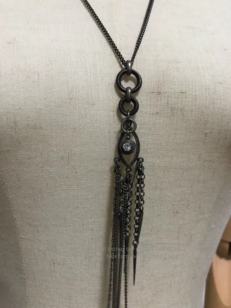 Japanese Brand Japanese Brand Gunda Fringe Necklace Size ONE SIZE - 6 Thumbnail