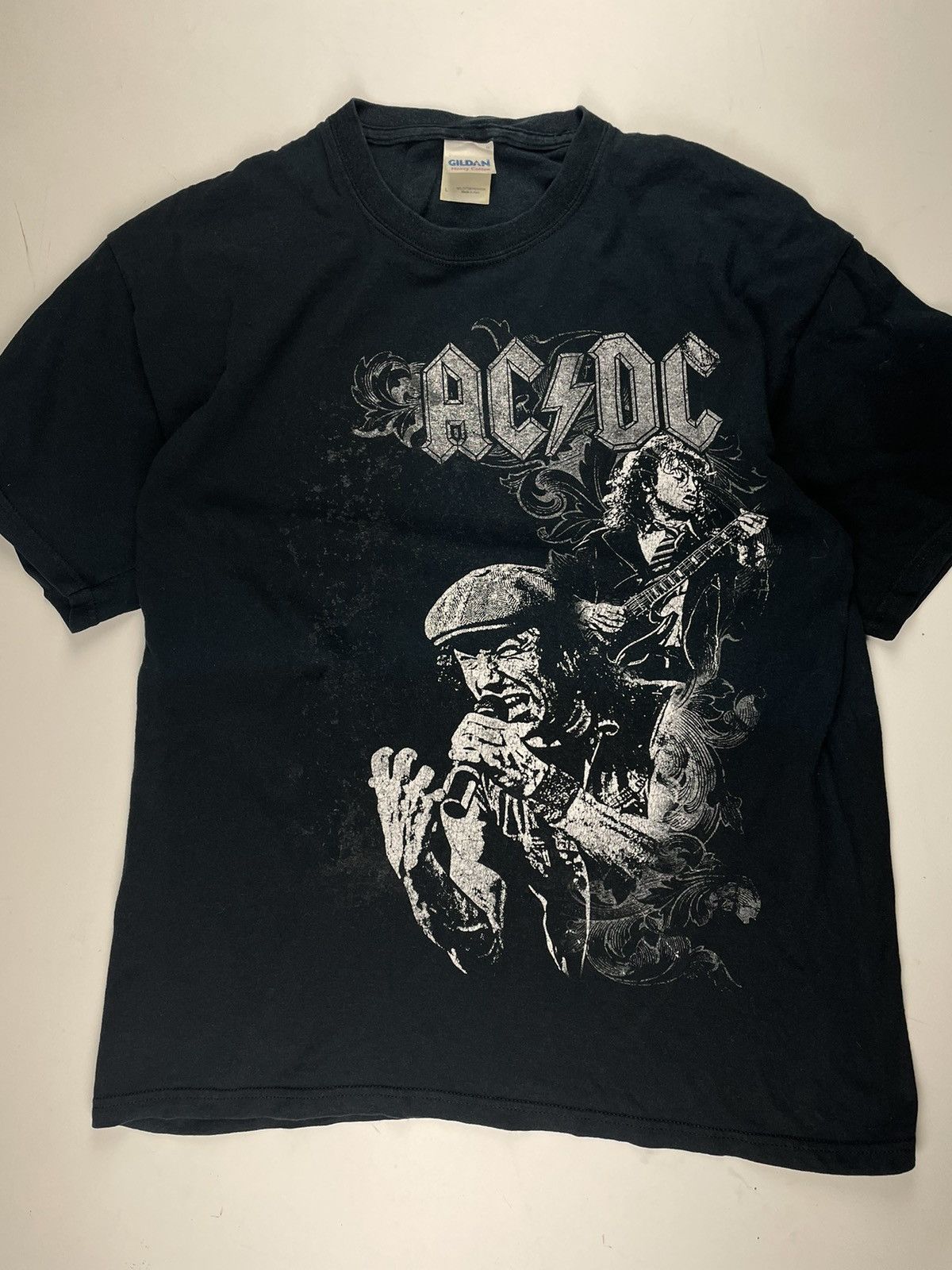 AC/DC × Band Tees Ac Dc t shirt Rare 2008 rock 00s band music y2k black L Size US L / EU 52-54 / 3 - 1 Thumbnail