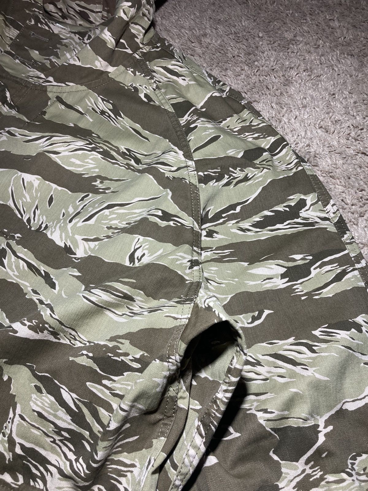 Celine SS20 Celine Tiger Camo Hooded Jacket 2020 Hedi Slimane Parka Size US M / EU 48-50 / 2 - 4 Thumbnail