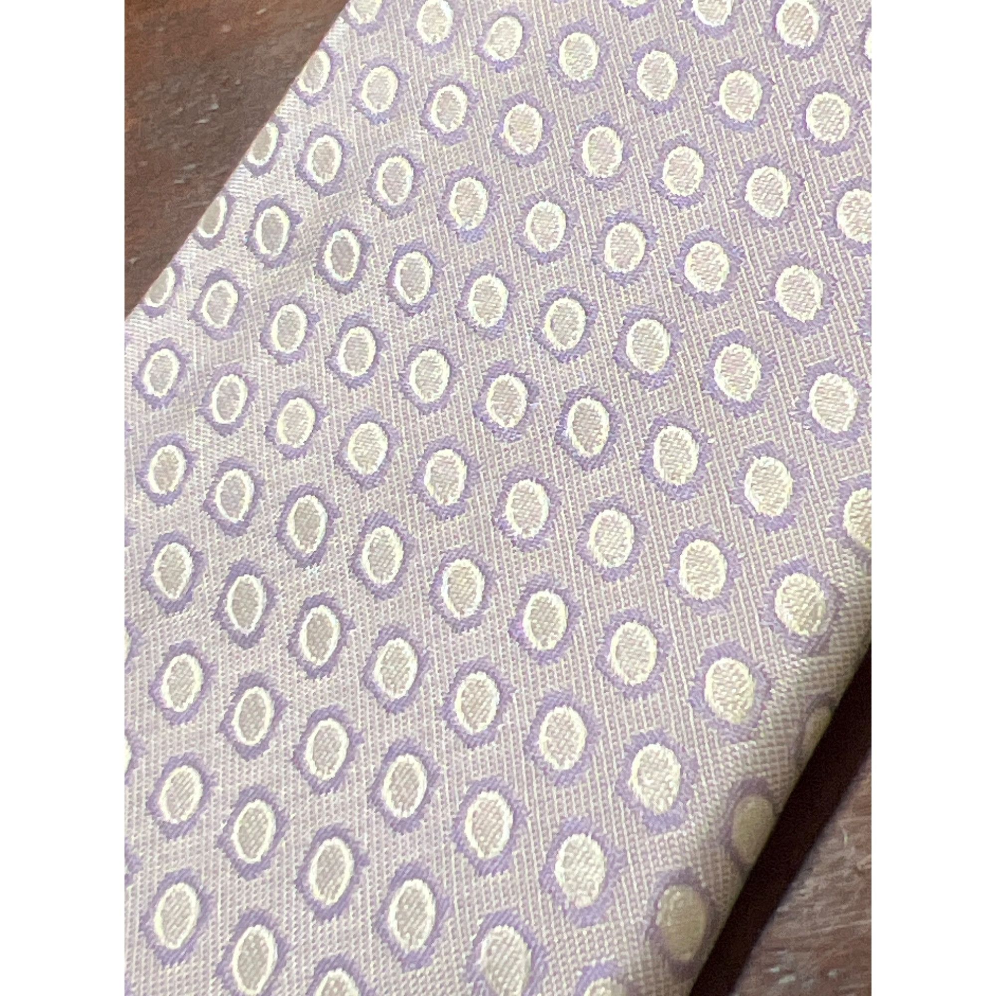 Other Michael Strahan Collection 100% Silk Purple Geometric Mens T Size ONE SIZE - 2 Thumbnail