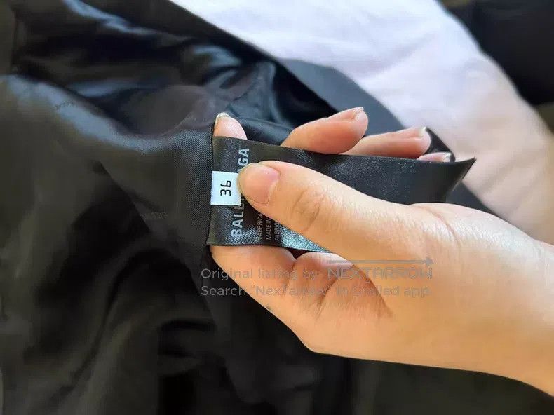 Balenciaga Balenciaga Shoulder Padded Zip-Up Blazer Size XS / US 0-2 / IT 36-38 - 4 Thumbnail
