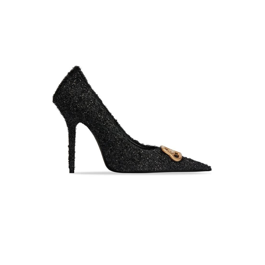 Balenciaga o1w1db10625 Square Knife BB 110mm Pumps in Black Size US 9 / IT 39 - 1 Thumbnail