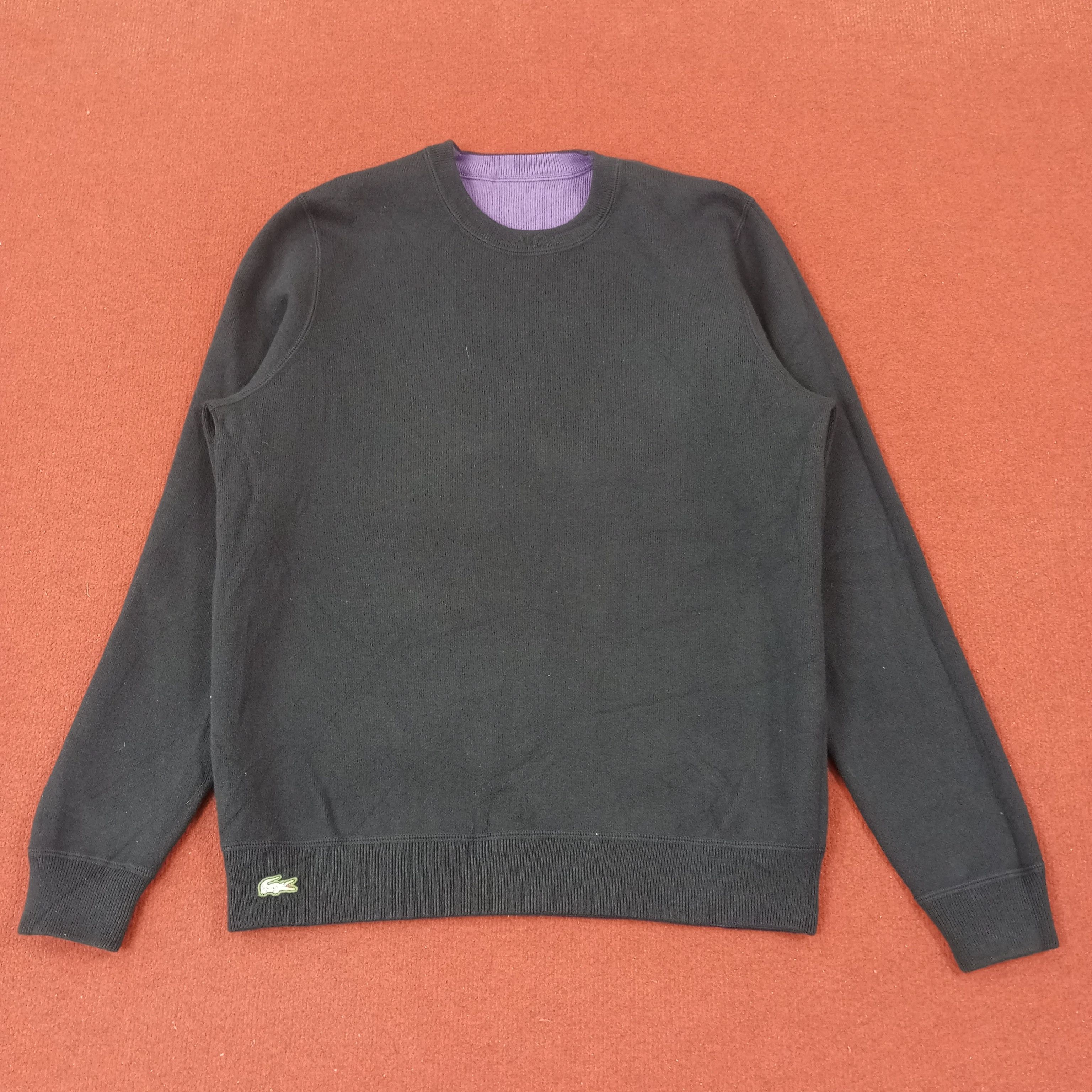 Lacoste × Vintage Lacoste Small Logo Reversible Sweatshirt c229n13 Size US M / EU 48-50 / 2 - 4 Thumbnail