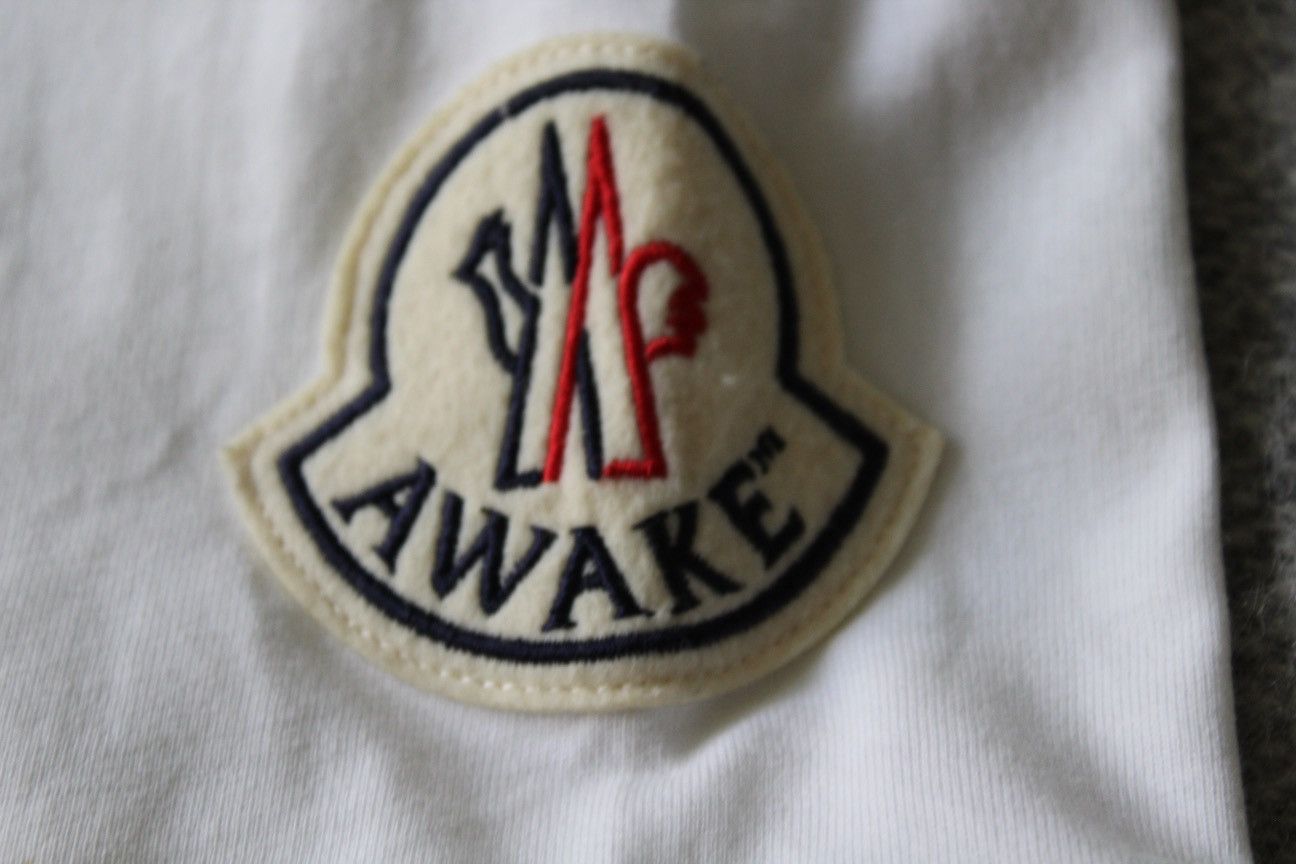 Awake NY × Moncler Moncler x Awake NY Logo Basic White Tee Size US XL / EU 56 / 4 - 3 Thumbnail