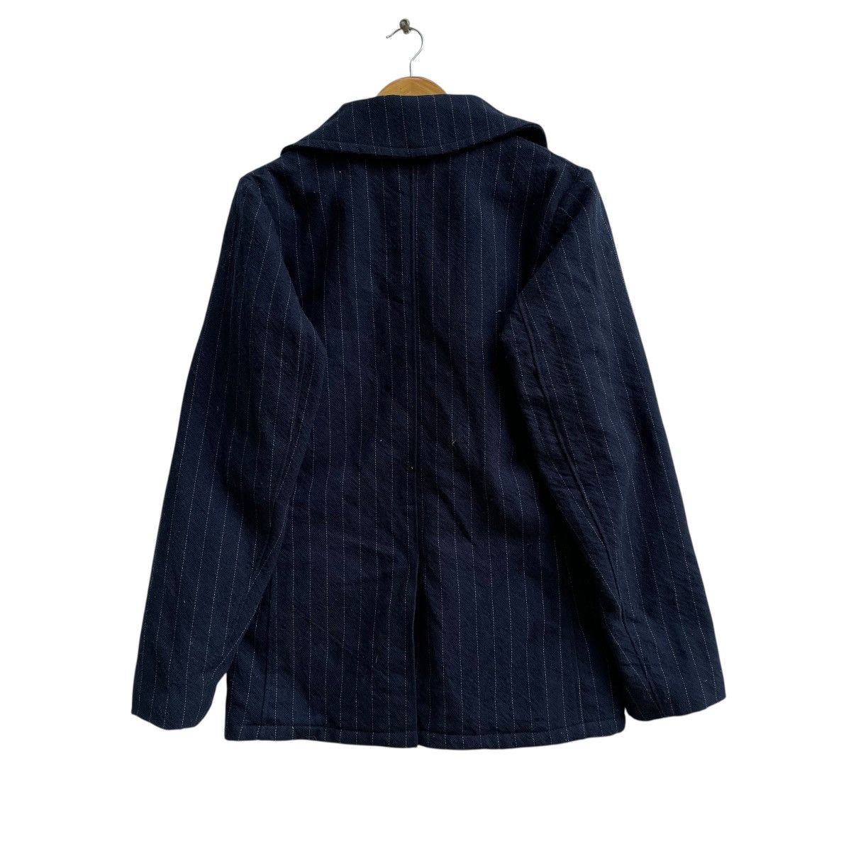 Schott 💥Vintage Schott Bros Peacoat Stripe Down Jacket Size US M / EU 48-50 / 2 - 2 Thumbnail