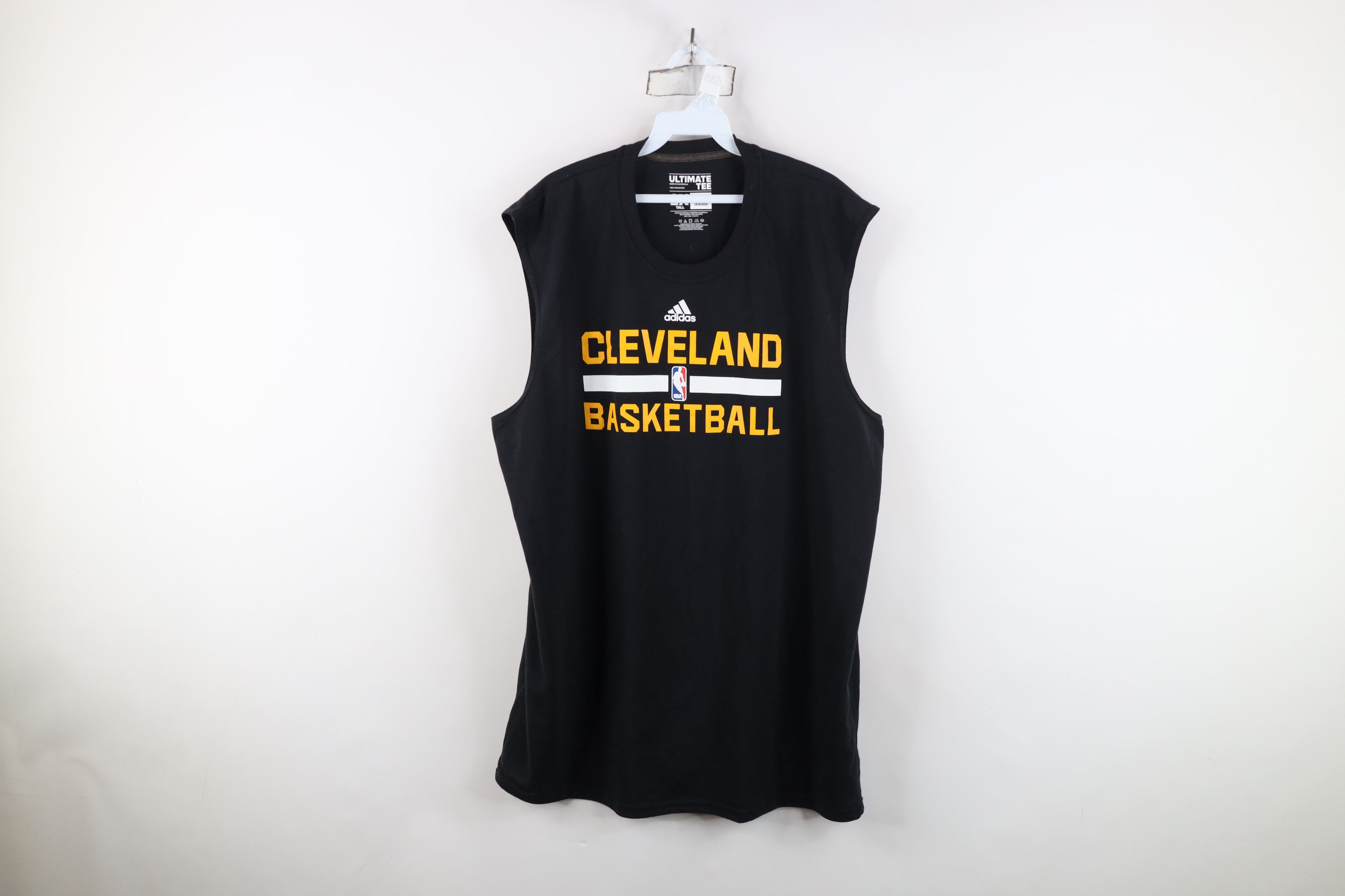 Adidas Adidas Cavaliers Basketball Sleeveless Muscle T-Shirt Black Size US XXL / EU 58 / 5 - 1 Thumbnail