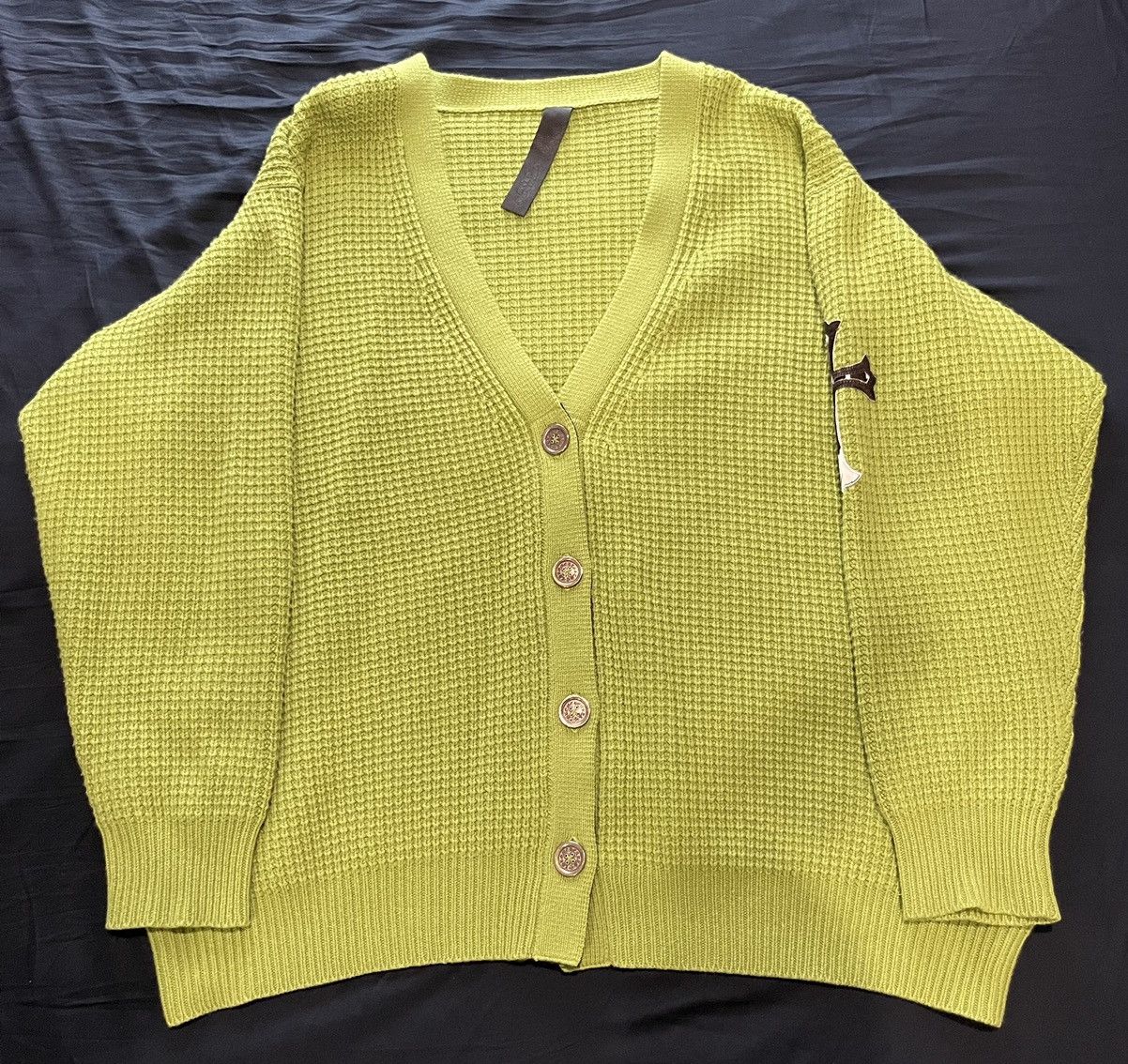 Chrome Hearts Chrome Hearts cross cashmere cardigan Aspen limited edition Size US L / EU 52-54 / 3 - 2 Thumbnail