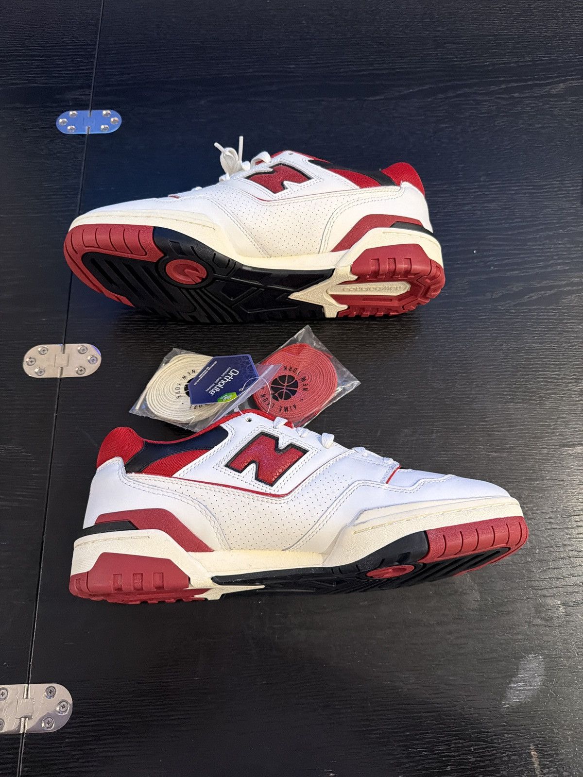 Aime Leon Dore × New Balance New Balance 550 Aimé Leon Dore Red/Beige Size US 9.5 / EU 42-43 - 2 Thumbnail