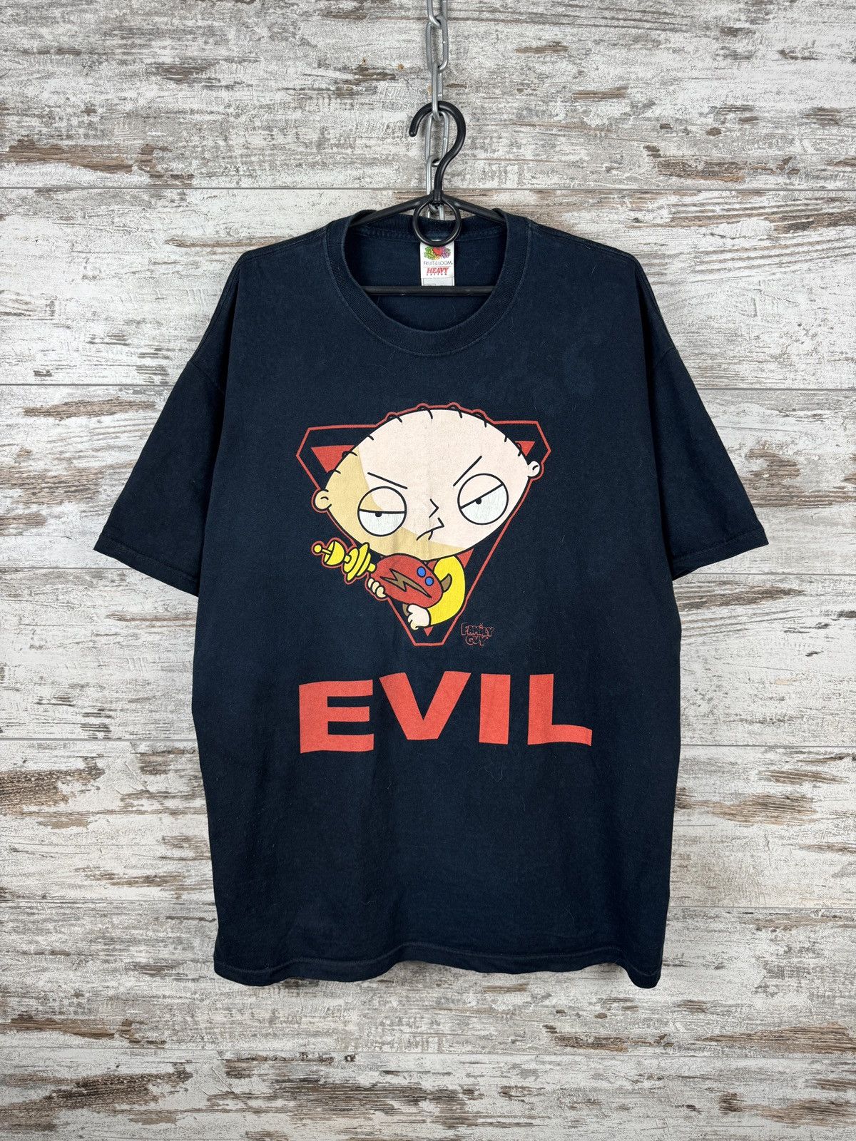 Vintage Mens Vintage Family Guy Evil T-shirt tee art Size US XL / EU 56 / 4 - 2 Thumbnail