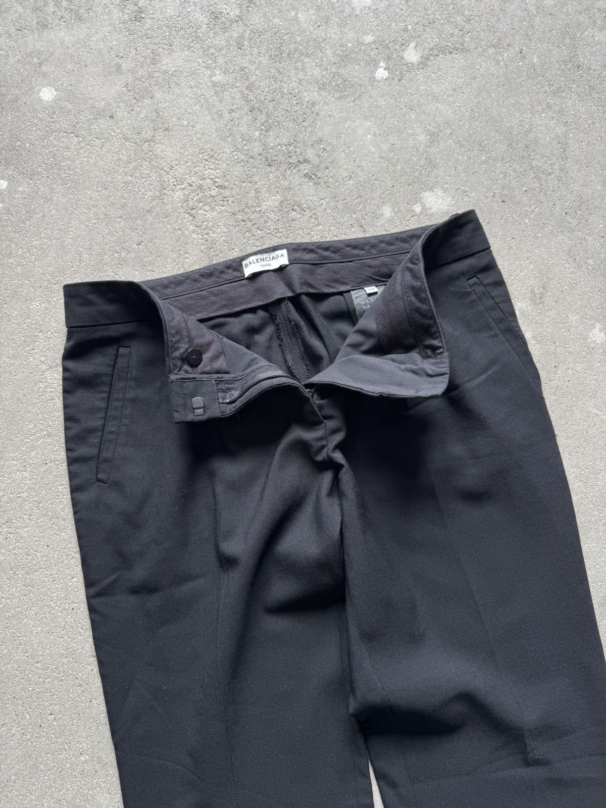 Balenciaga Balenciaga Black Trousers Size 27" / US 4 / IT 40 - 4 Thumbnail