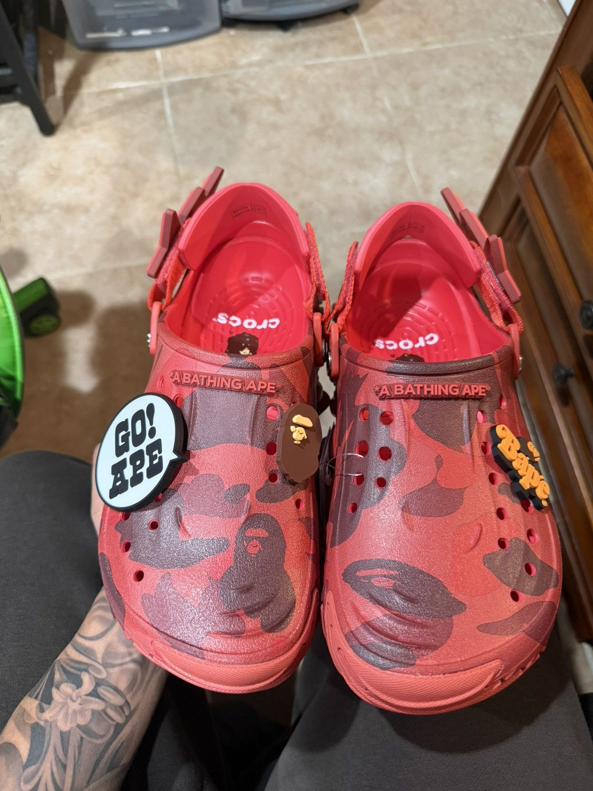 Bape × Crocs Bape x Croc Echo *Brand New* Size US 8 / EU 41 - 2 Thumbnail