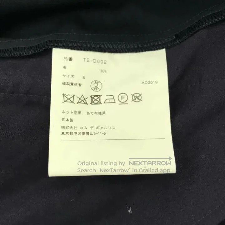 Comme des Garcons Comme Des Garcons Black vintage semi-circular collar tied Size S / US 4 / IT 40 - 6 Thumbnail