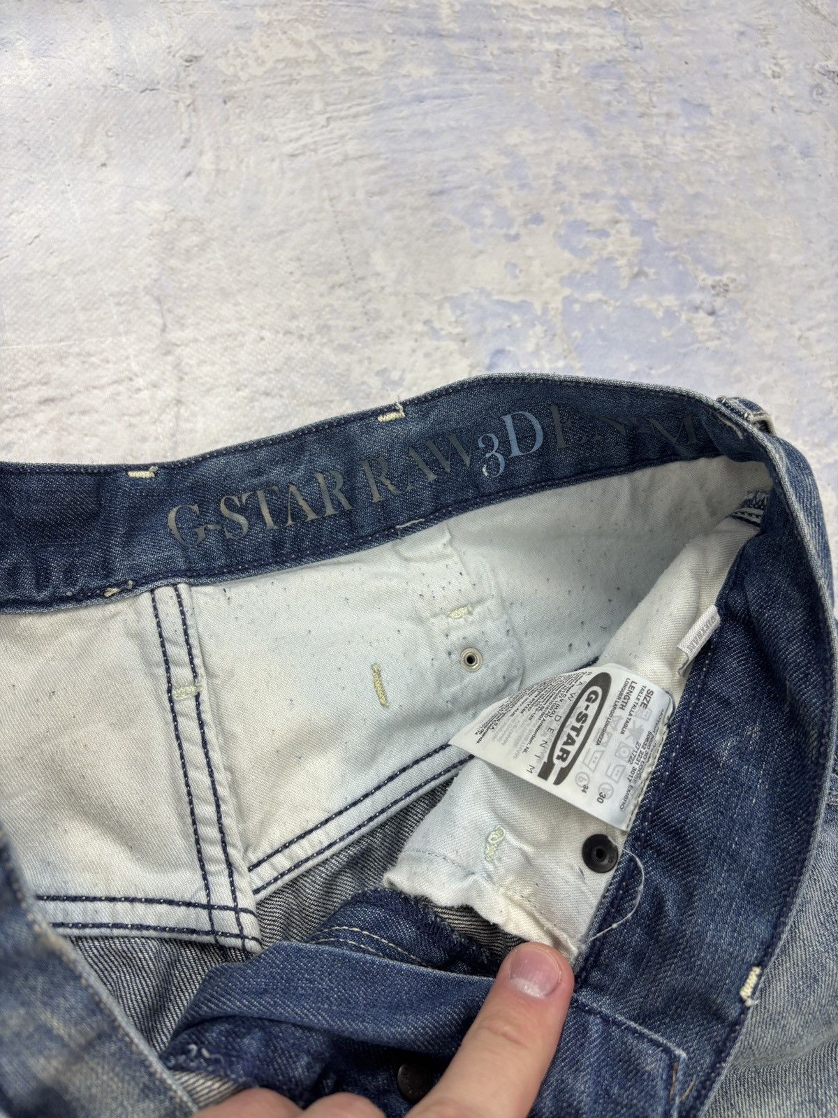 G-Star G-Star RAW buckleback jeans mens pants denim vintage Y2K Size US 30 / EU 46 - 9 Thumbnail