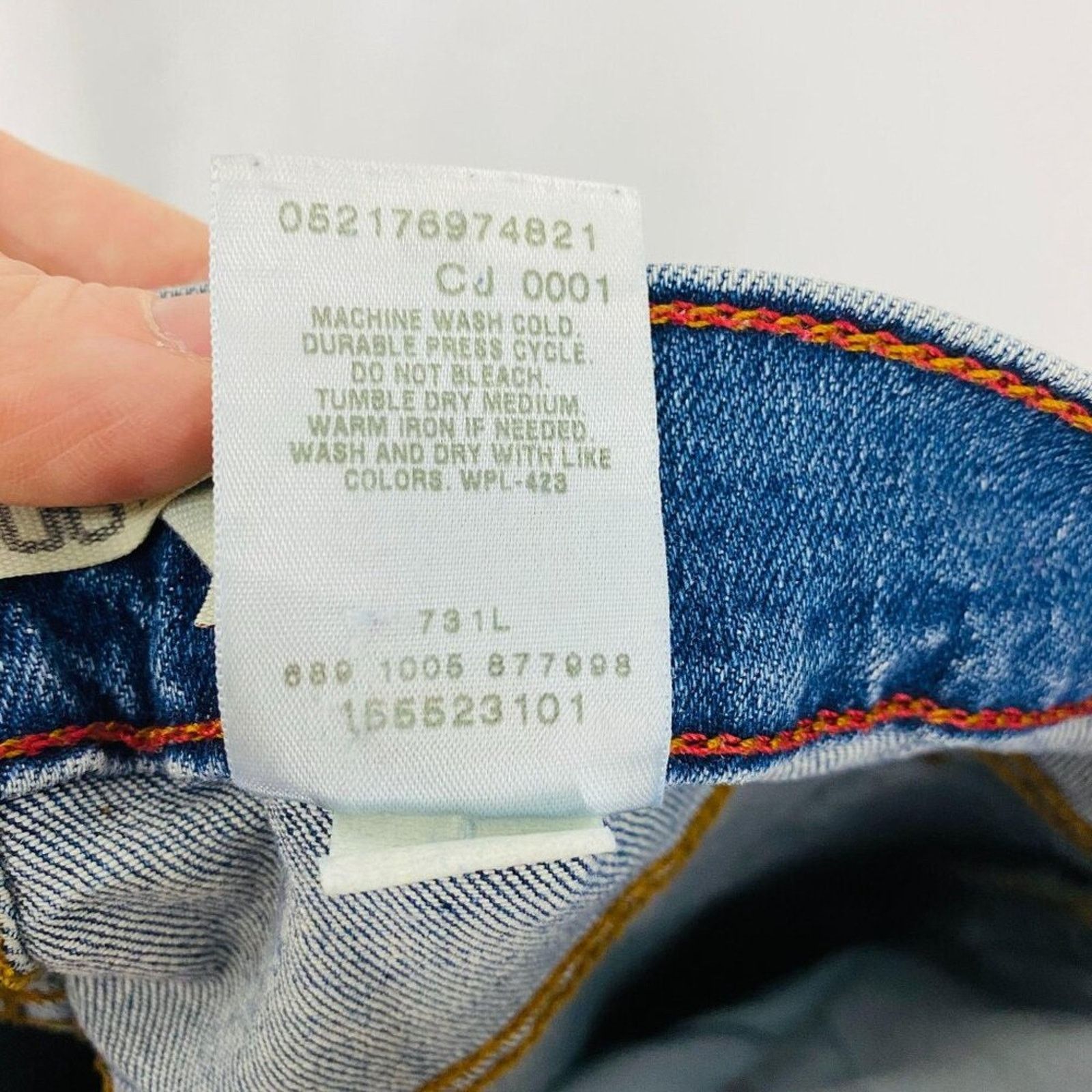 Levi's Levis 550 Womens Blue Medium Wash Denim Bootcut Jeans 6M Size 28" / US 6 / IT 42 - 4 Thumbnail