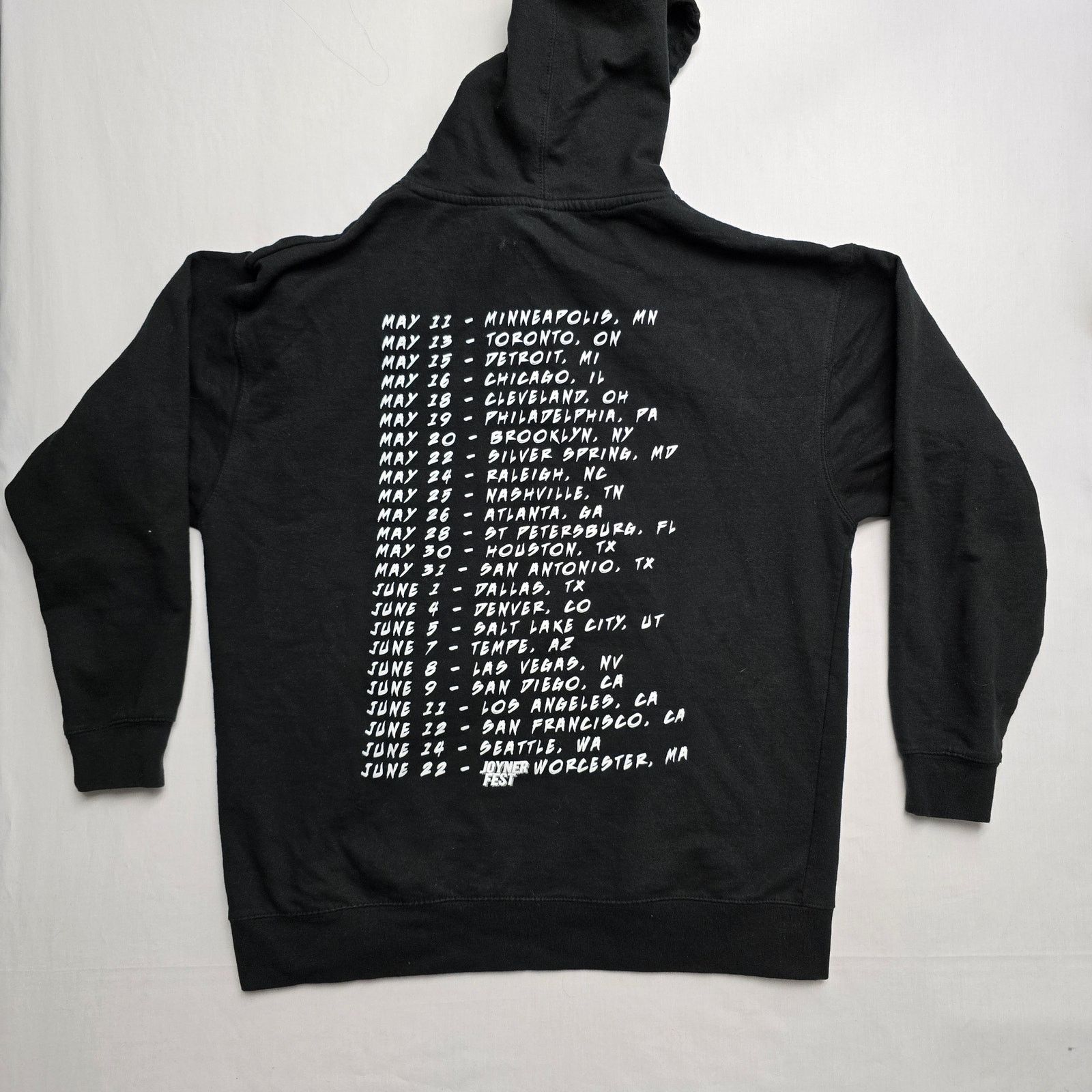 Other Joyner Lucas Not Now Im Busy Tour Black XL Hoodie Size US XL / EU 56 / 4 - 4 Thumbnail