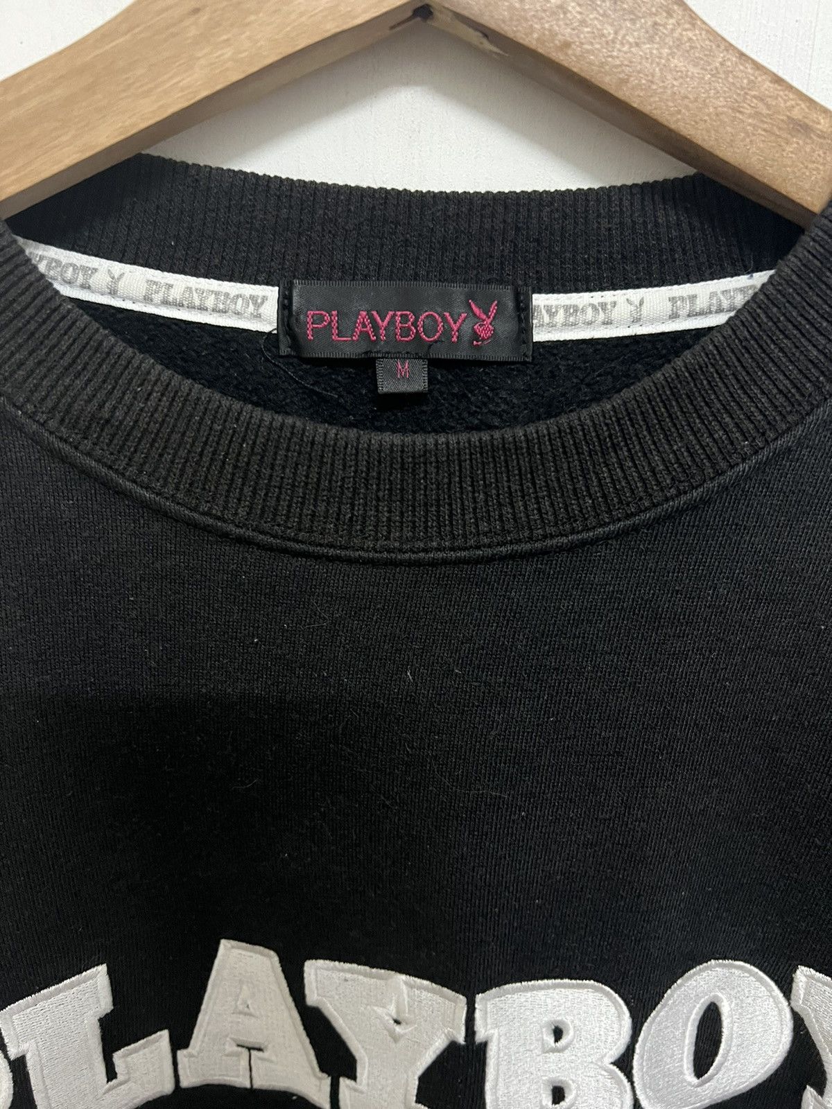 Playboy × Vintage VINTAGE PLAYBOY EMBROIDERY SPELL OUT CREWNECK Size US M / EU 48-50 / 2 - 6 Thumbnail