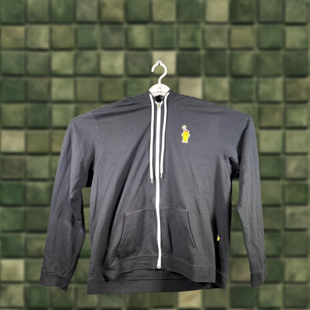 Vintage Firecrackers Gear Hooded Zip-Up Fastpitch Softball Hoodie Men XL Gray Polyester Lined Zip-Up Size US XL / EU 56 / 4 - 1 Thumbnail