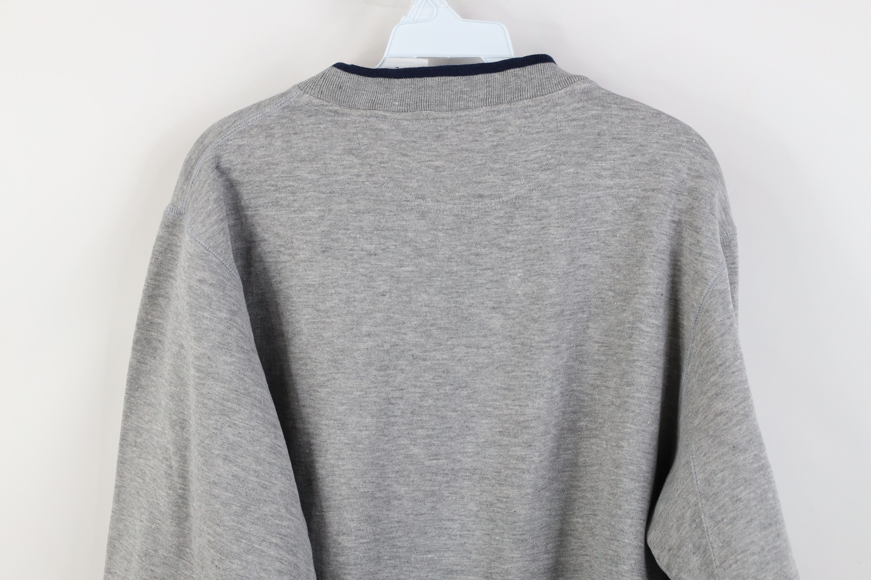 Disney Vintage 90s Disney Spell Out Mickey Mouse Sweatshirt Gray Size US L / EU 52-54 / 3 - 12 Thumbnail