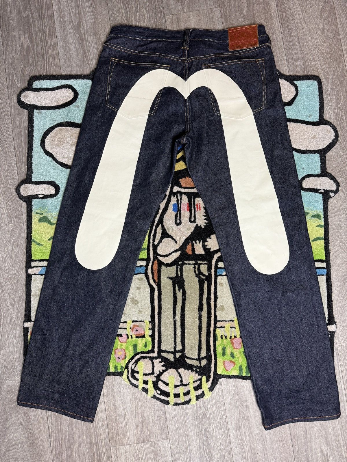 Evisu EVISU Diacock Jeans Size US 33 - 2 Thumbnail