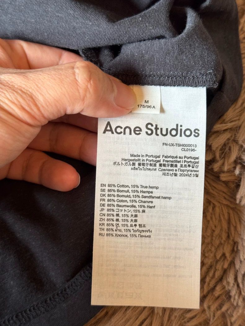 Acne Studios acne studios 1996 black short-sleeved shirt Size US L / EU 52-54 / 3 - 3 Thumbnail