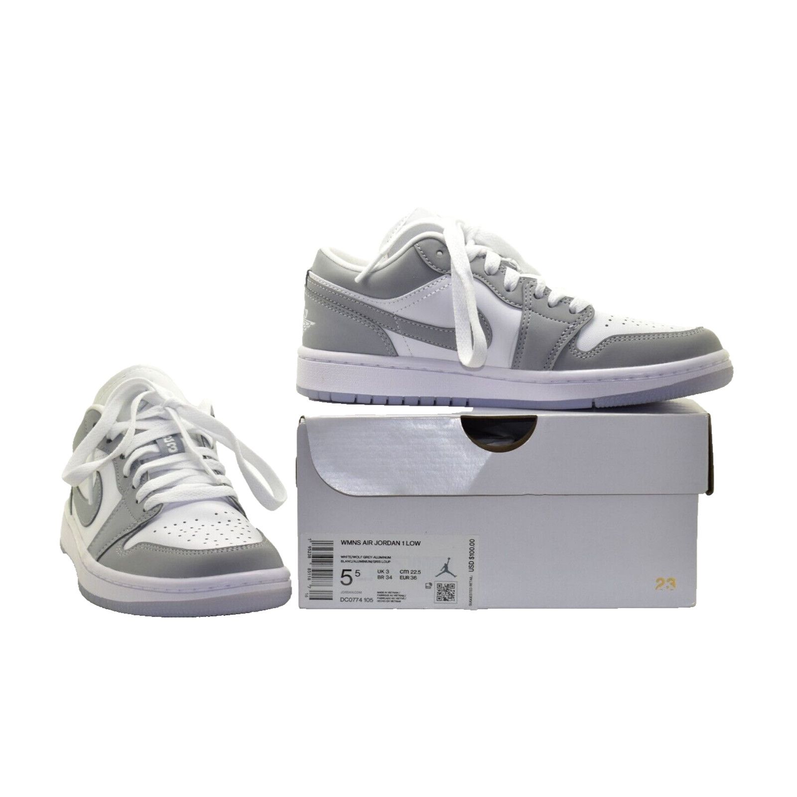 NIB NIKE AIR JORDAN LOW Shoes Sneakers DC0774-105 Size