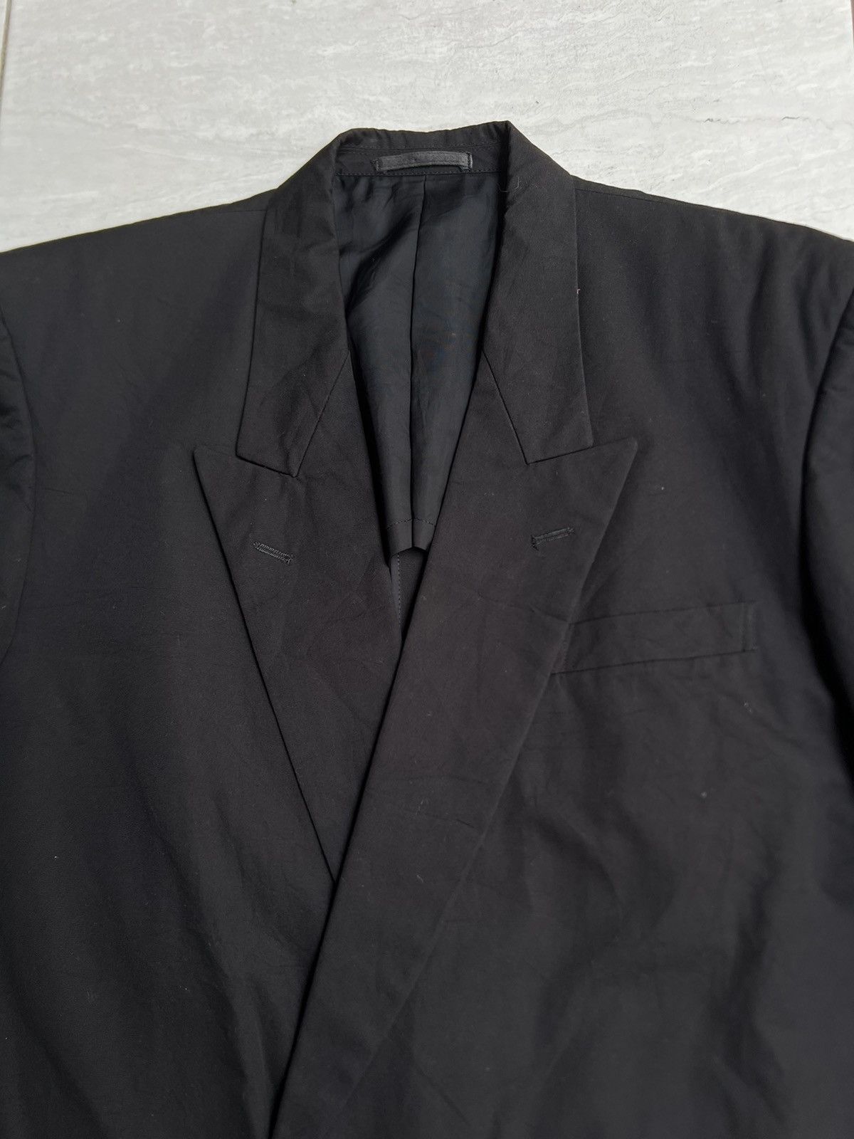 Comme des Garcons Comme Des Garcons Homme Black Suit Blazers Size 54L - 8 Thumbnail