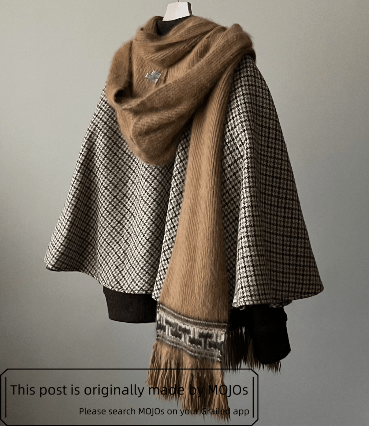 Number (N)ine Number Nine 02AW Beige Hoodie Ethical Scarf mojos9522 Size ONE SIZE - 6 Thumbnail