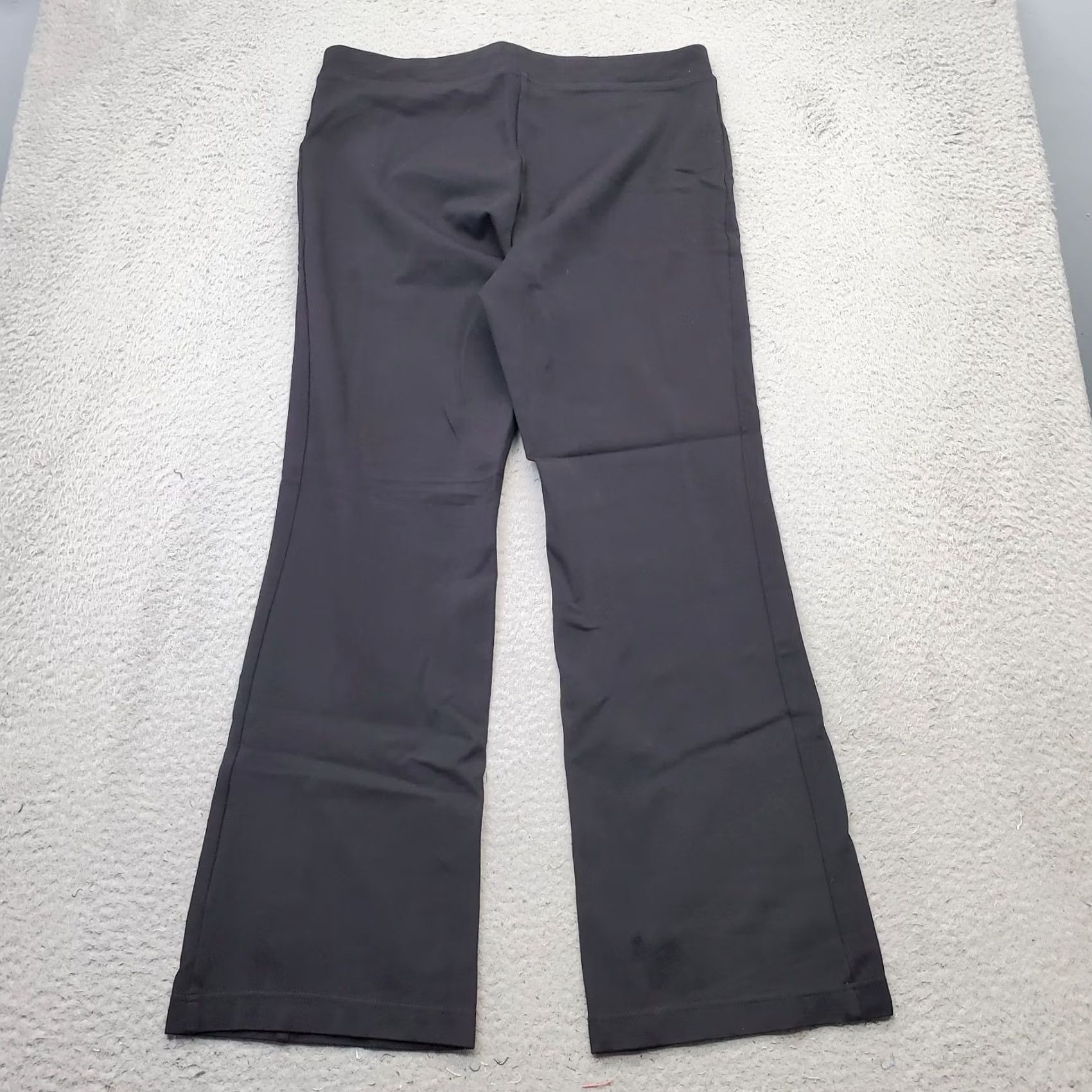 Calvin Klein Calvin Klein Women's Black Ankle Pants Rayon Stretch Bootcut 29" Inseam L/Size L Wool? (Note: This is incorrect; provide a cleaned final title) Size 36" / US 14 / IT 50 - 2 Thumbnail