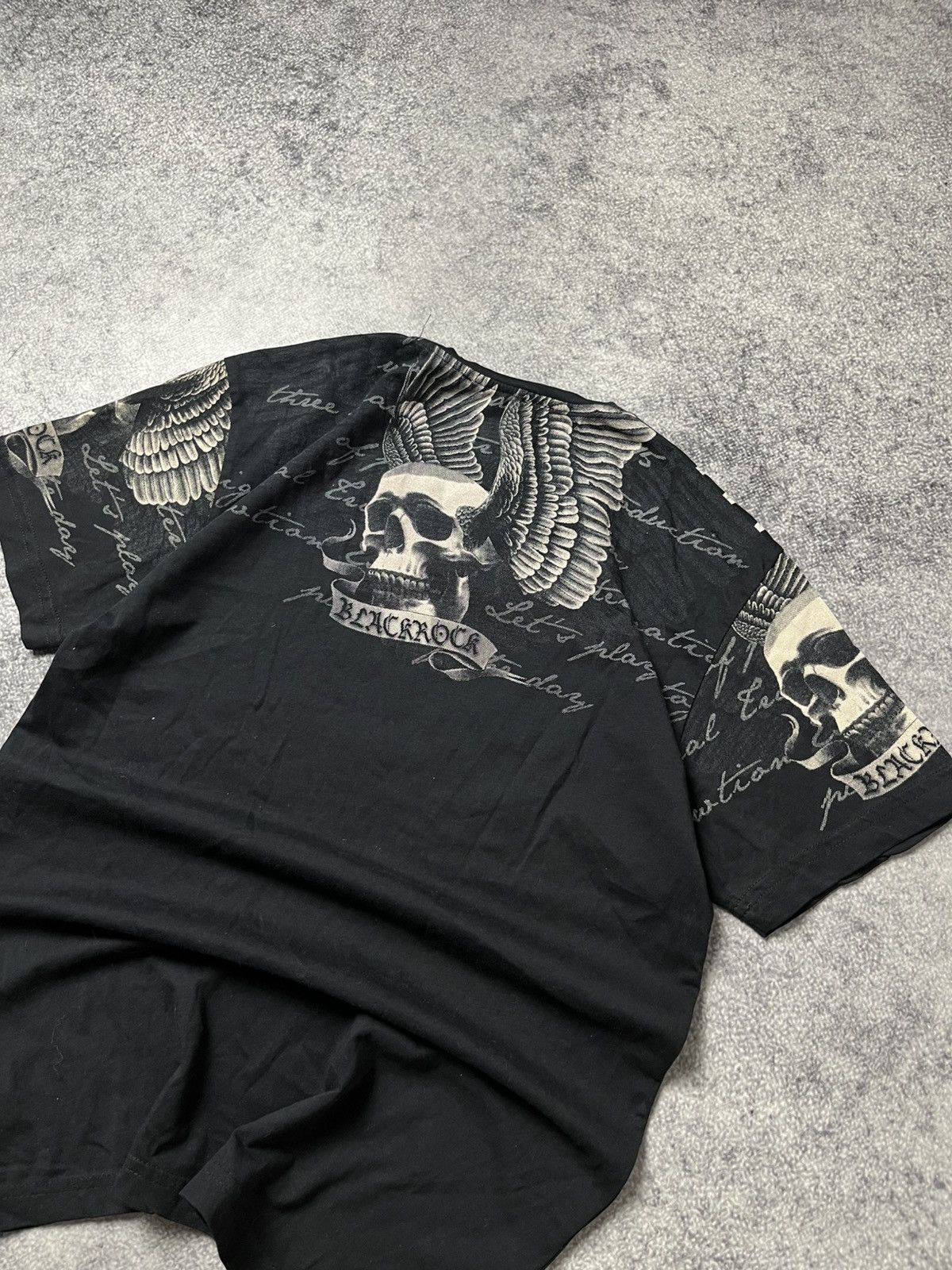 Affliction 🔥CRAZY ED HARDY LGB VIBE TRIBAL SKULL TEE CROSS T SHIRT Size US M / EU 48-50 / 2 - 6 Thumbnail
