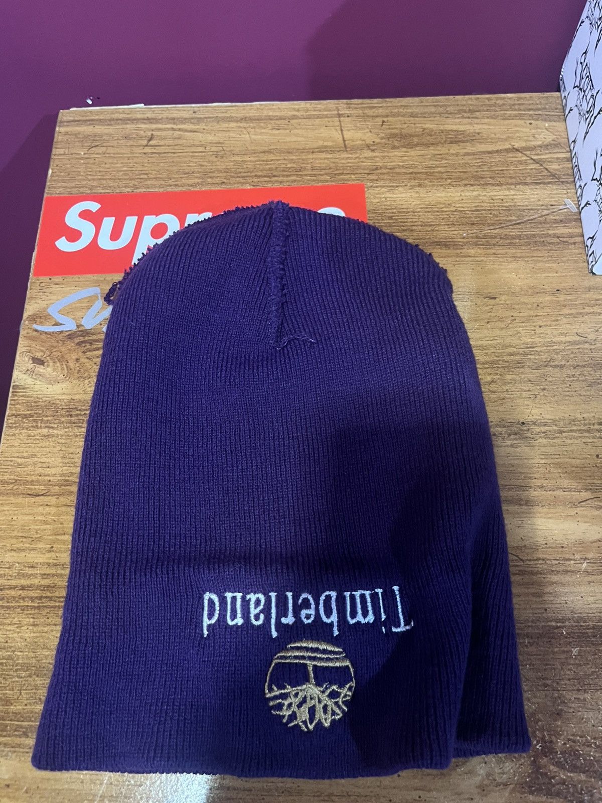 Timberland × Vintage Timberlands beanie Size ONE SIZE - 5 Thumbnail