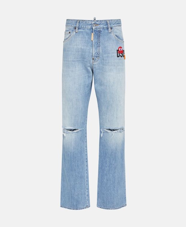 Dsquared2 Pac-Man 642 Jean Straight leg jeans Size 46R - 1 Thumbnail