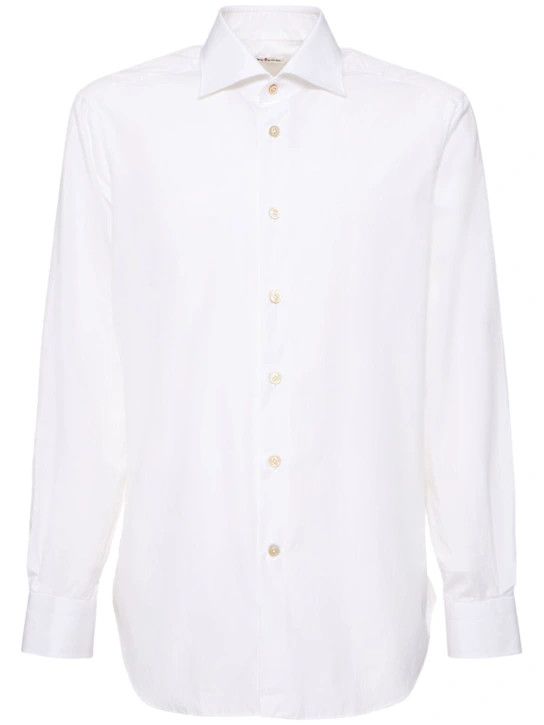 o1lsvrm0425 Cotton Shirt in White