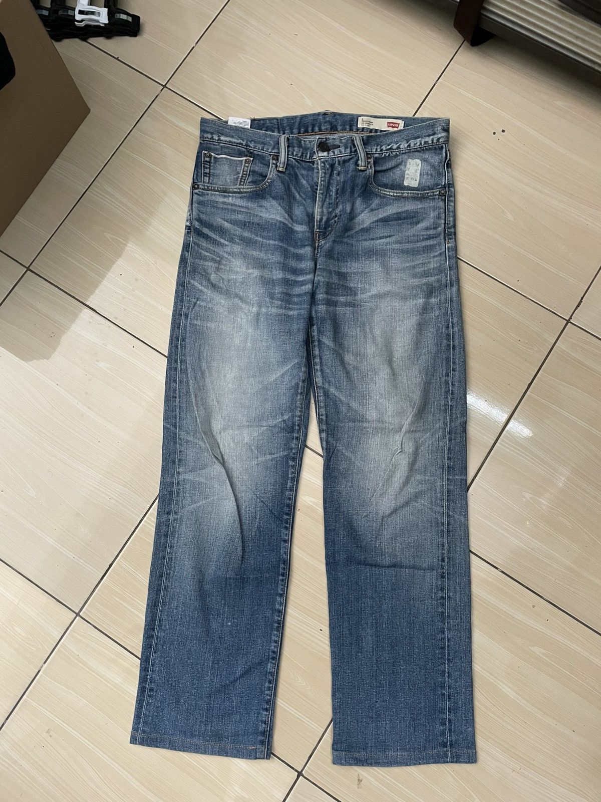Levi's Vintage Clothing Levis selvedge Made in japan distressed Size US 33 - 1 Thumbnail