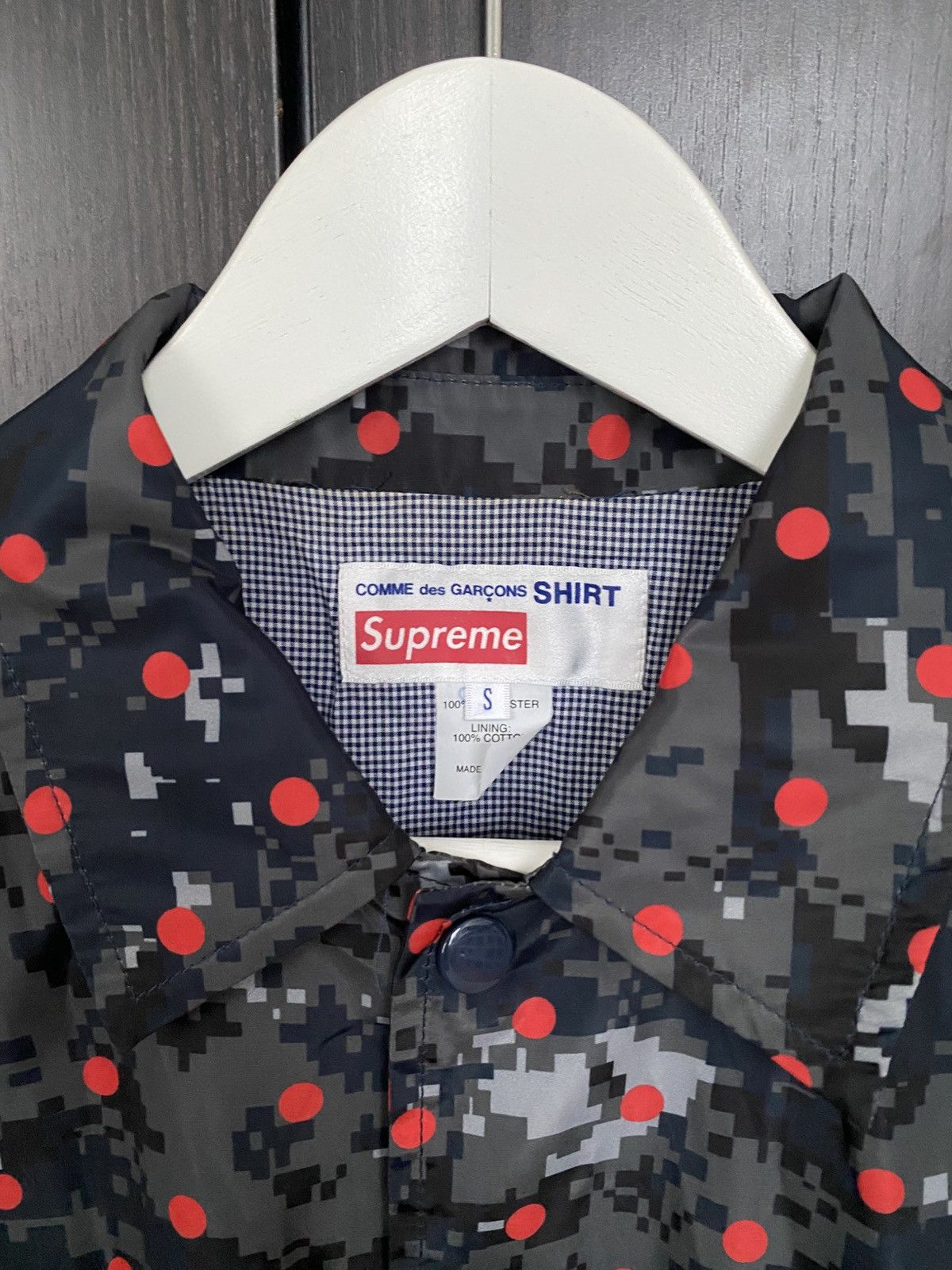 Comme des Garcons SHIRT × Supreme Supreme x Comme Des Garçons SHIRT Coaches Jacket Size US S / EU 44-46 / 1 - 3 Thumbnail