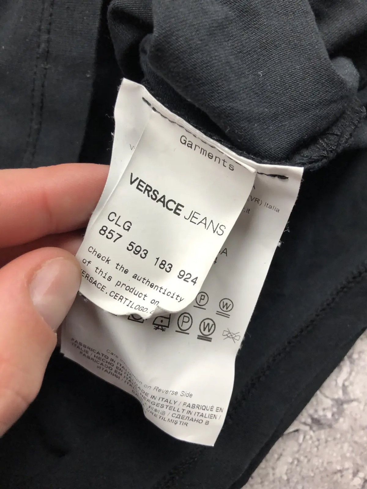 Versace VERSACE Jeans Luxury Tshirt Big Logo Streetwear Y2k Size S / US 4 / IT 40 - 6 Thumbnail