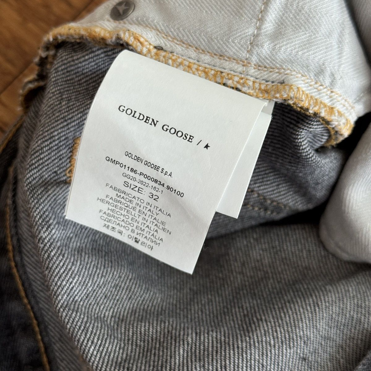 Golden Goose Golden Goose Skate Denim Cropped Jeans, Size 32 Size US 32 / EU 48 - 7 Thumbnail