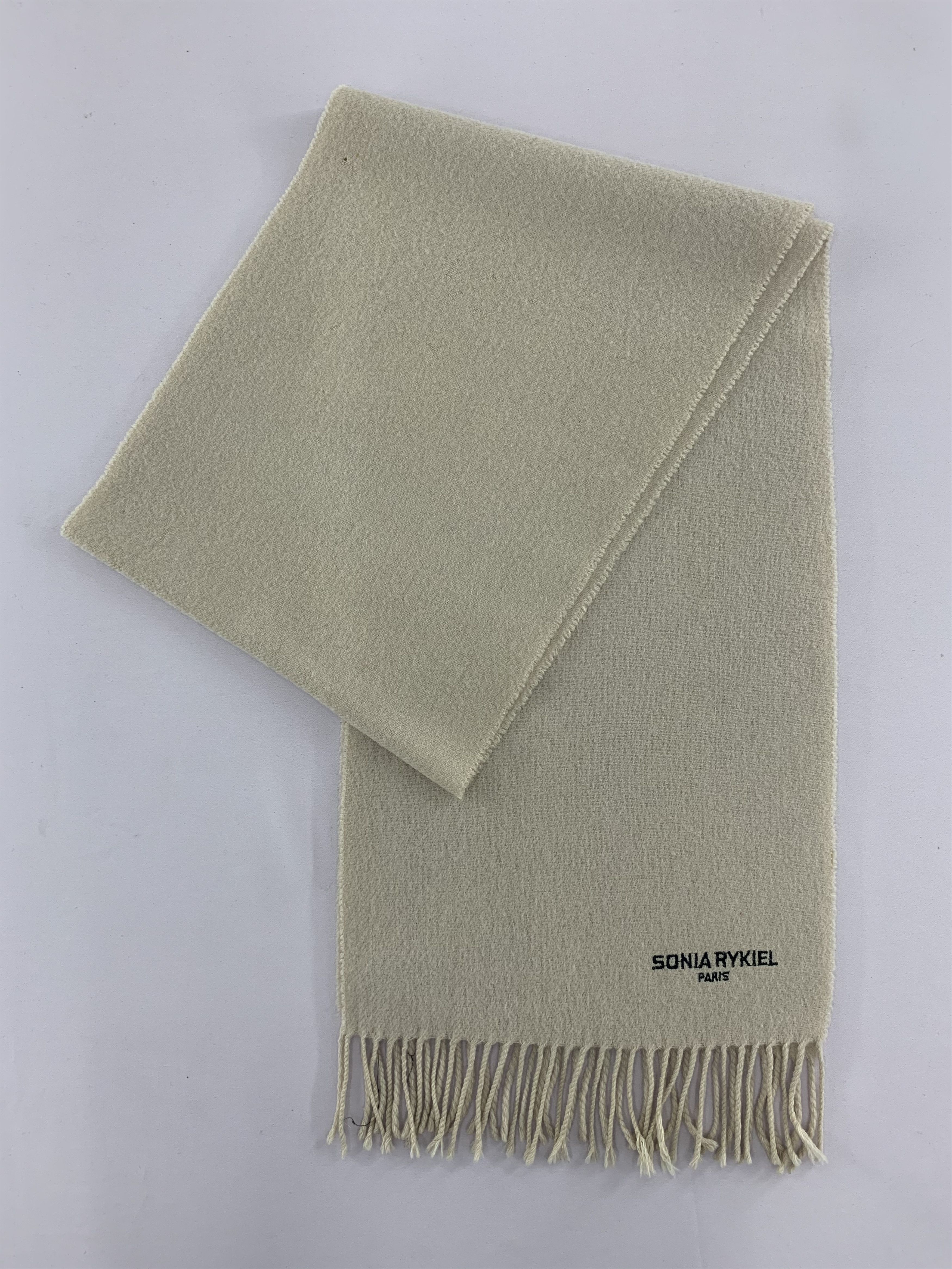 Sonia Rykiel Sonia Rykiel Scarf Wool Muffler Neck Wrap BL4268 Size ONE SIZE - 2 Thumbnail