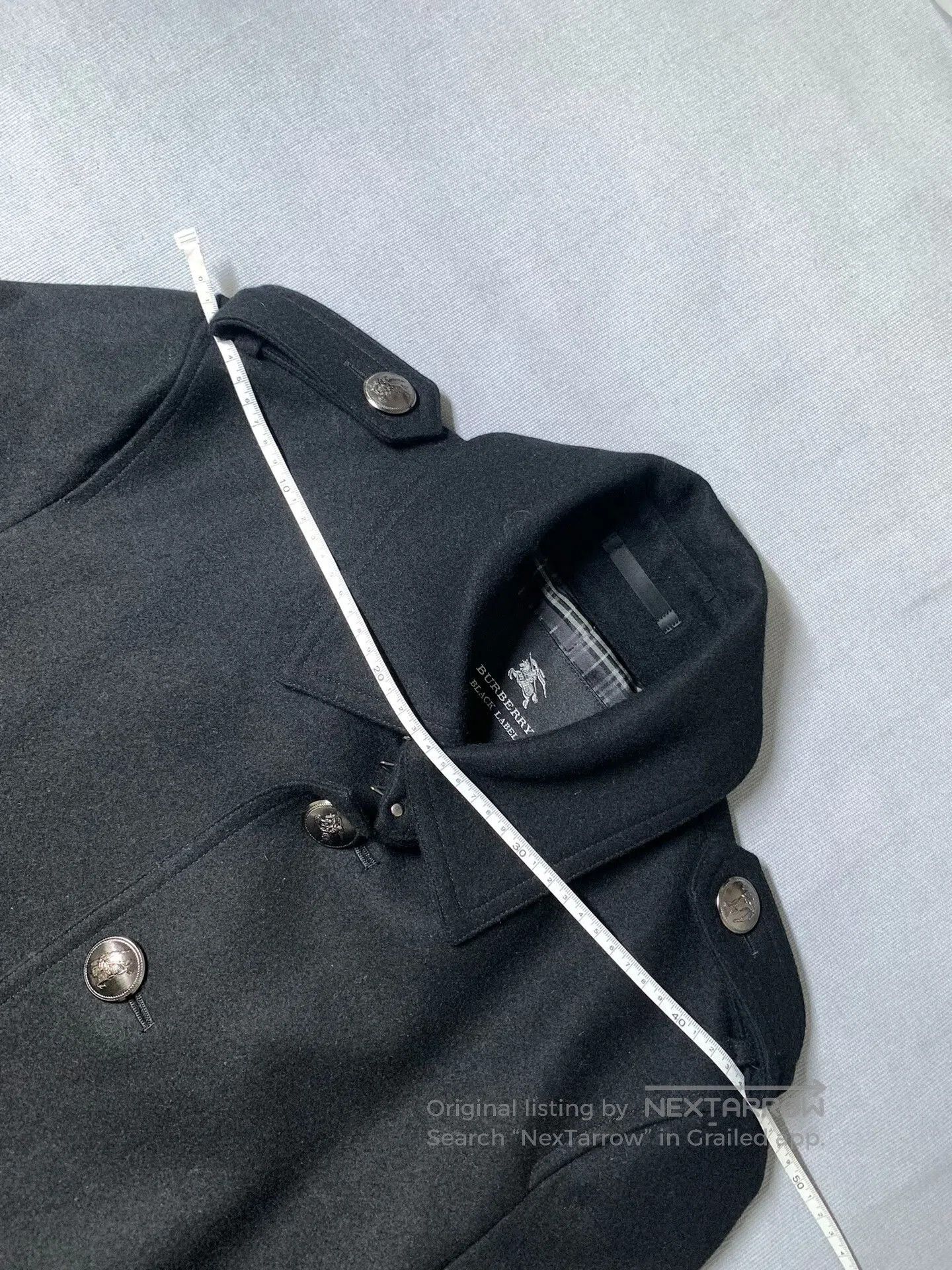 Burberry Burberry Black Label Wool Coat. Size US M / EU 48-50 / 2 - 6 Thumbnail