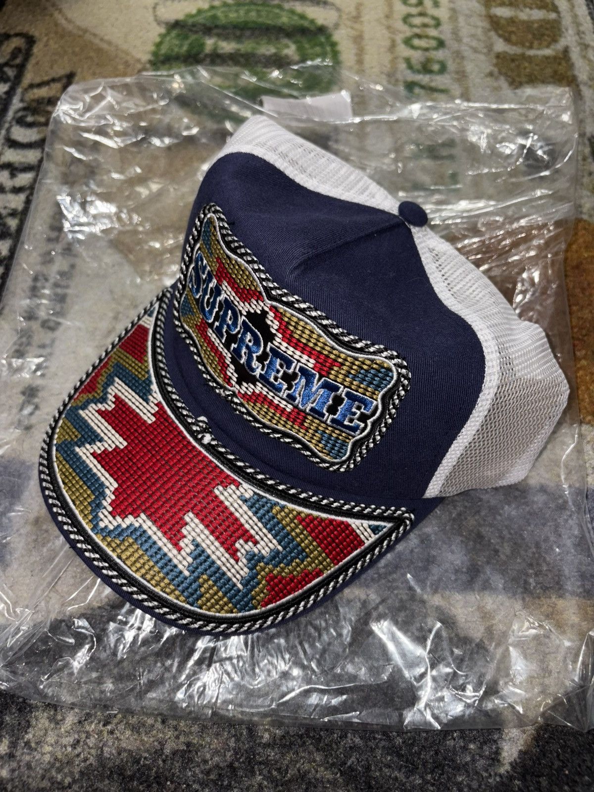 Supreme Supreme Western Embroidered Mesh Back 5-Panel Size ONE SIZE - 1 Thumbnail