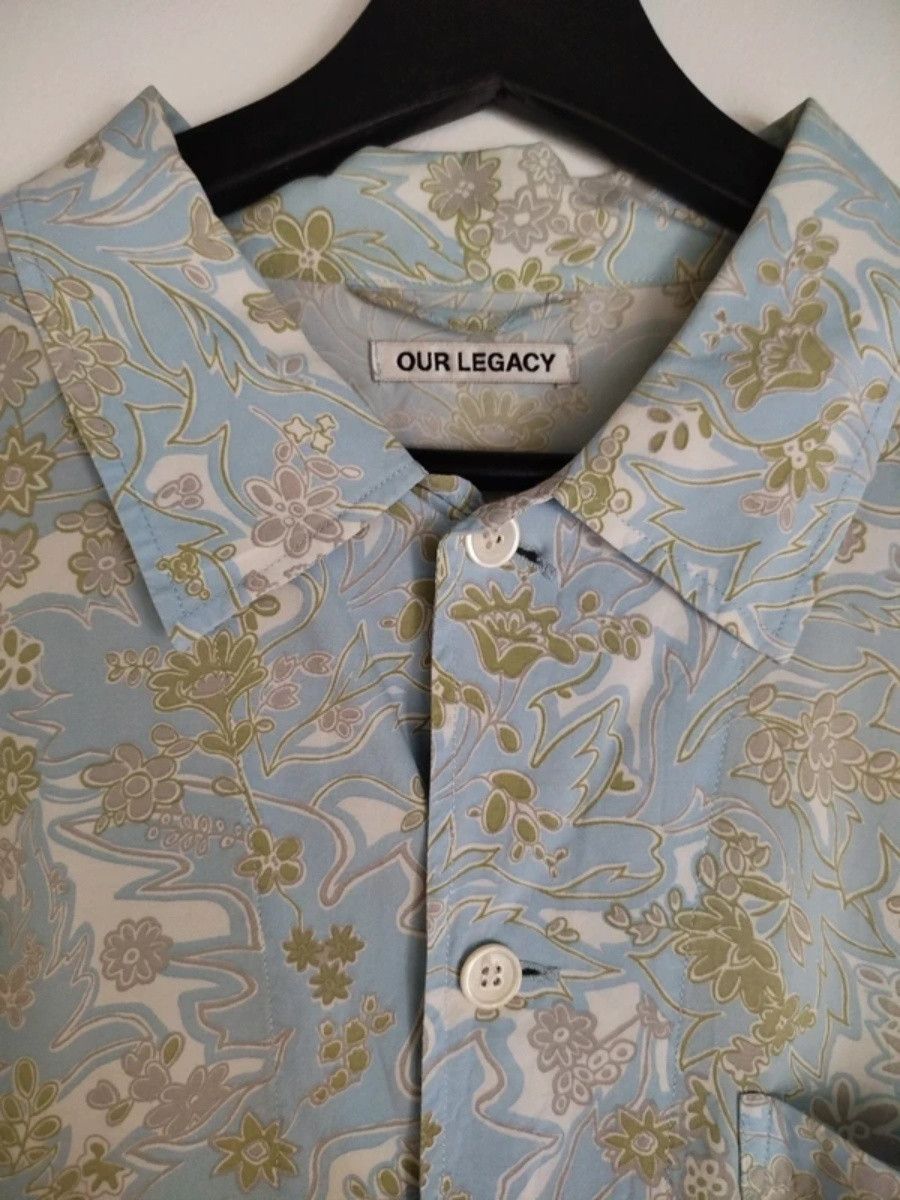 Our Legacy Our Legacy light plants print boxy shirt / Size 52 Size US L / EU 52-54 / 3 - 4 Thumbnail