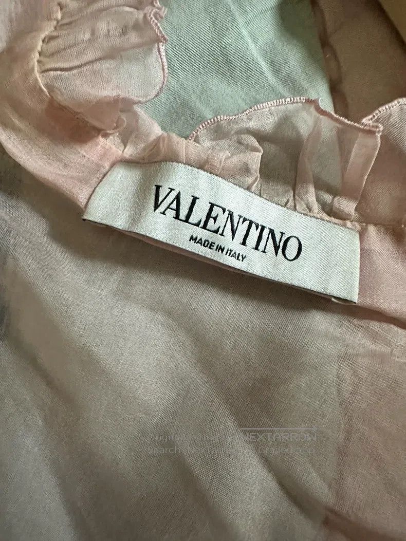 Valentino Valentino Mulberry silk long-sleeved top Size S / US 4 / IT 40 - 4 Thumbnail