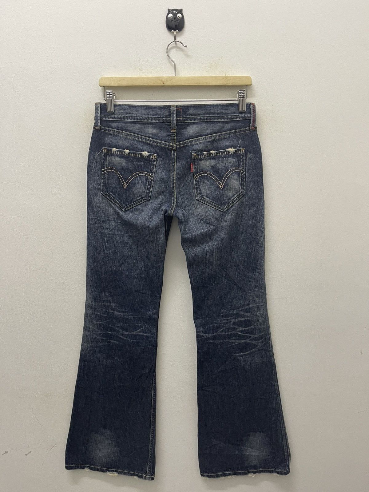 Levi's Vintage Clothing Rare Vintagr LEVIS Redloop Flare Bootcut Japan LVC Size US 28 / EU 44 - 12 Thumbnail