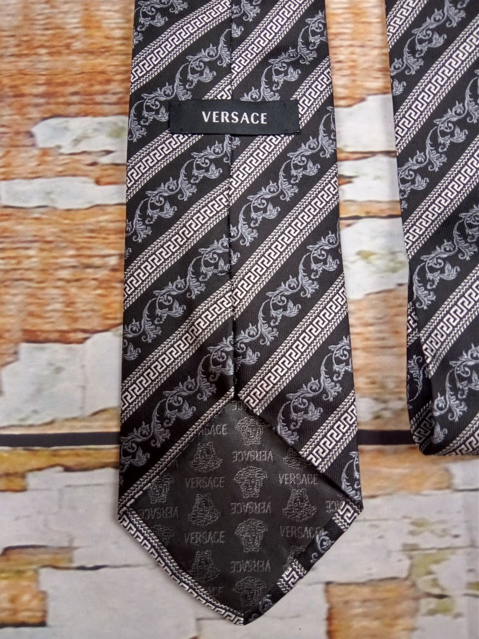 Versace Versace Silk Tie Size ONE SIZE - 2 Thumbnail