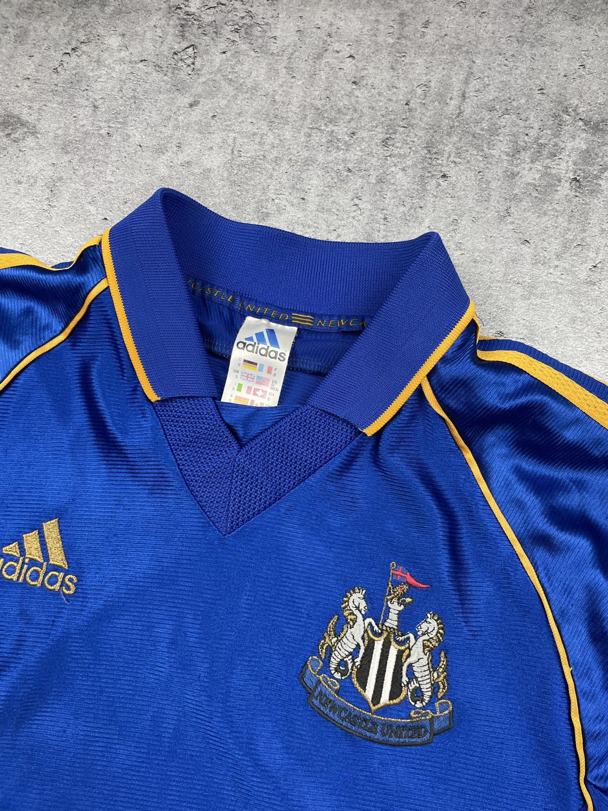 Adidas × Vintage Adidas Newcastle retro 1998 1999 jersey tee away vintage Size US S / EU 44-46 / 1 - 4 Thumbnail