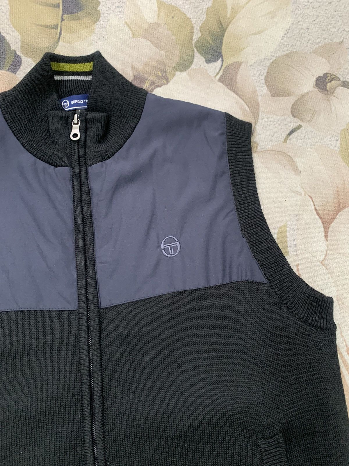 Sergio Tacchini × Vintage Vtg Sergio Tacchini Vest Size US L / EU 52-54 / 3 - 3 Thumbnail