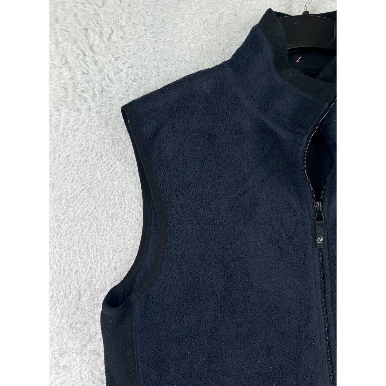 Nautica VINTAGE Nautica Vest Mens Large Blue Full Zip Made USA 100% Polyester Pockets Size US L / EU 52-54 / 3 - 5 Thumbnail