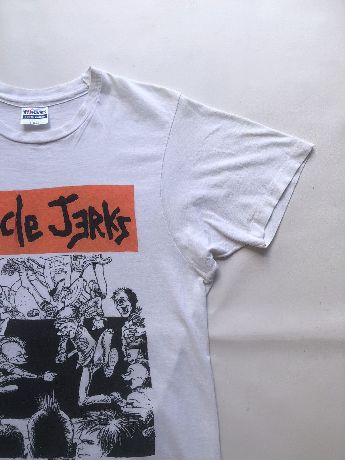 Band Tees Vintage 80s Rare item Circle Jerks Band Tshirt Tee Size US L / EU 52-54 / 3 - 2 Thumbnail